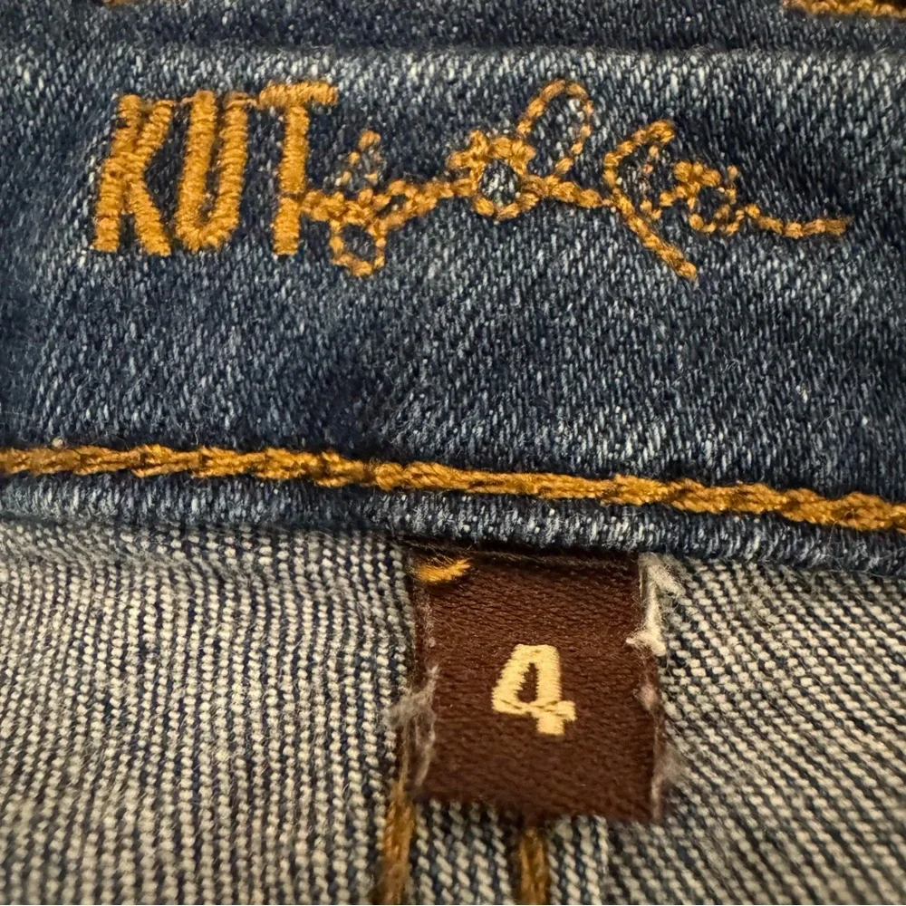 Kut From The Kloth Diana skinny ankle medium wash low rise jeans pants sz 4 b49